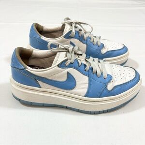 Nike Women’s 9.5 Air Jordan 1 Elevate Low SE Sneakers Platform University Blue